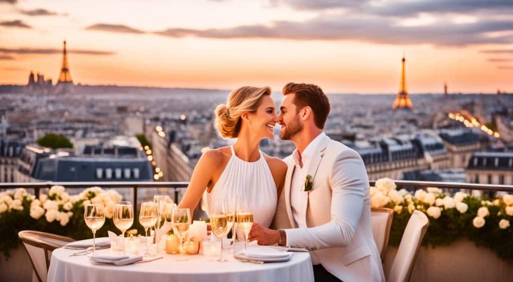 dîner sur les toits de Paris